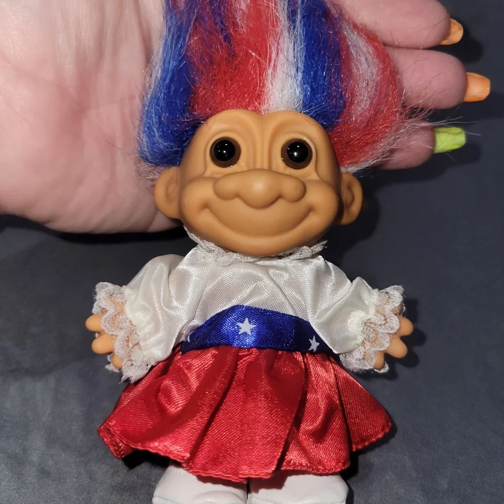 Vintage Russ  American Troll Doll  4